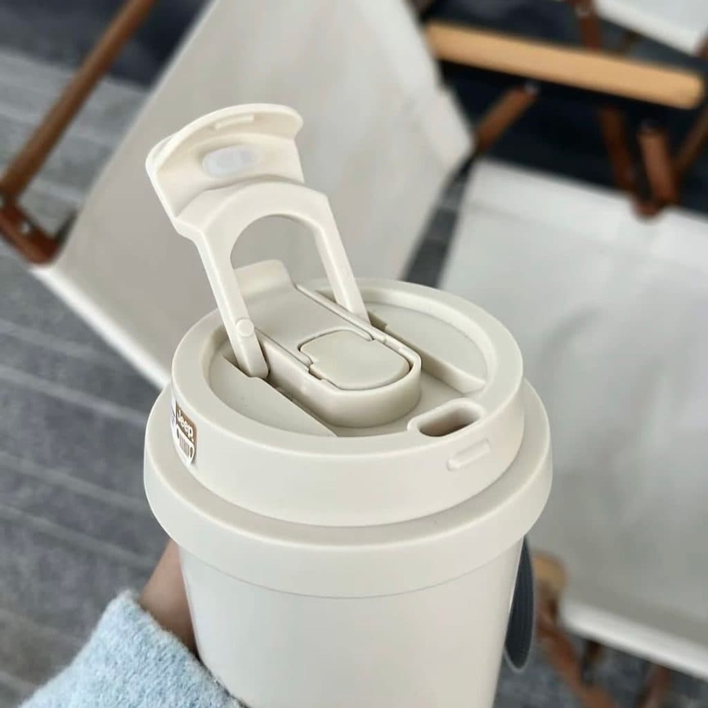 Bình / Cốc giữ nhiệt 500ml JEEP, ruột inox 316 (Màu Nâu)