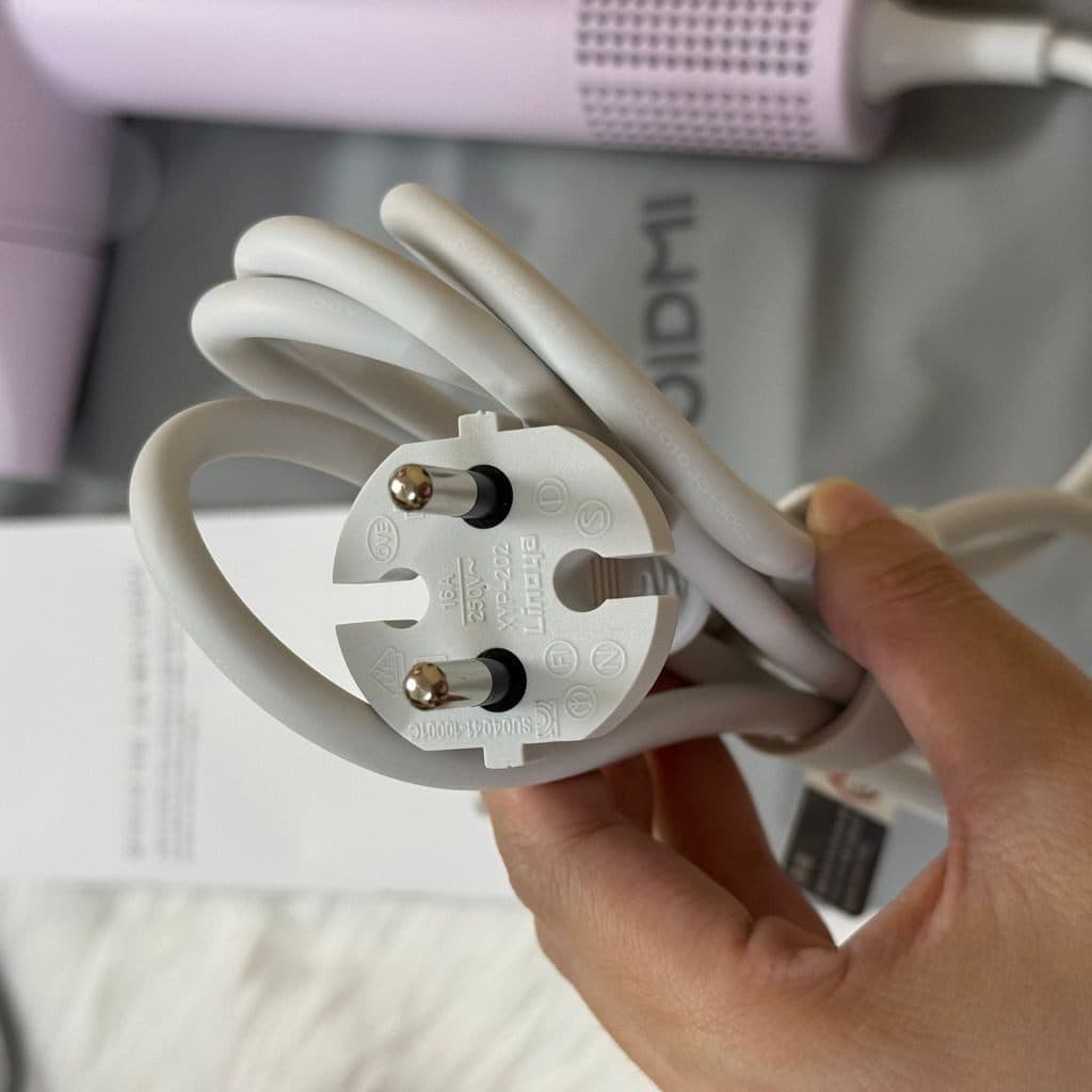 Máy Sấy Tóc ROIDMI MIRO Pro Phiên Bản Hàn Quốc, 20 Triệu Ion Âm, Siêu Nhẹ 316g