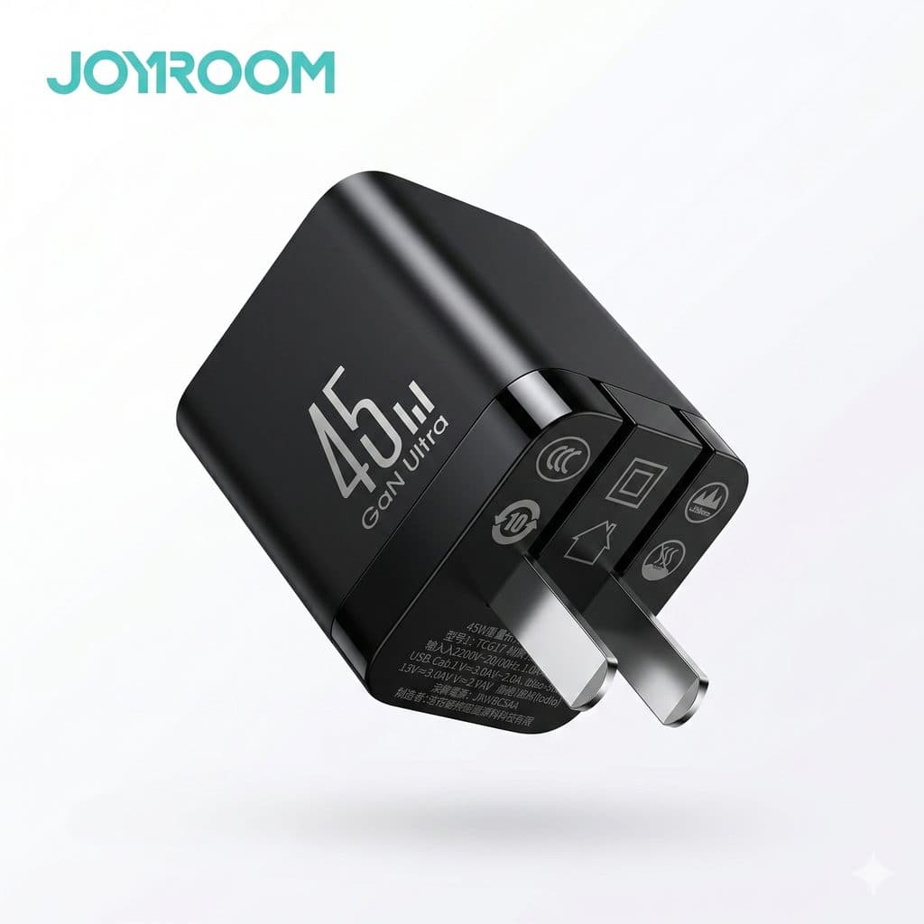 Sạc nhanh 45W chính hãng JOYROOM công nghệ GAN ULTRA JR-TCG12 (Màu hồng)