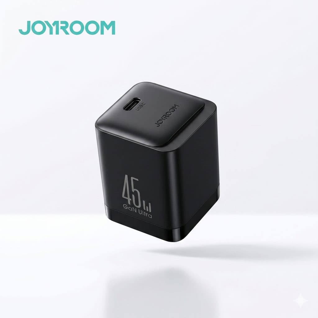 Sạc nhanh 45W chính hãng JOYROOM công nghệ GAN ULTRA JR-TCG12 (Màu hồng)