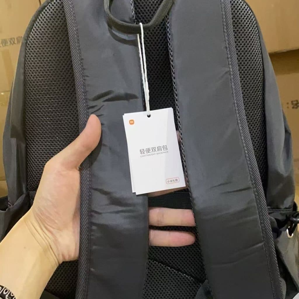 Balo XIAOMI Lightweight backpack, chống nước, siêu nhẹ (màu đen)