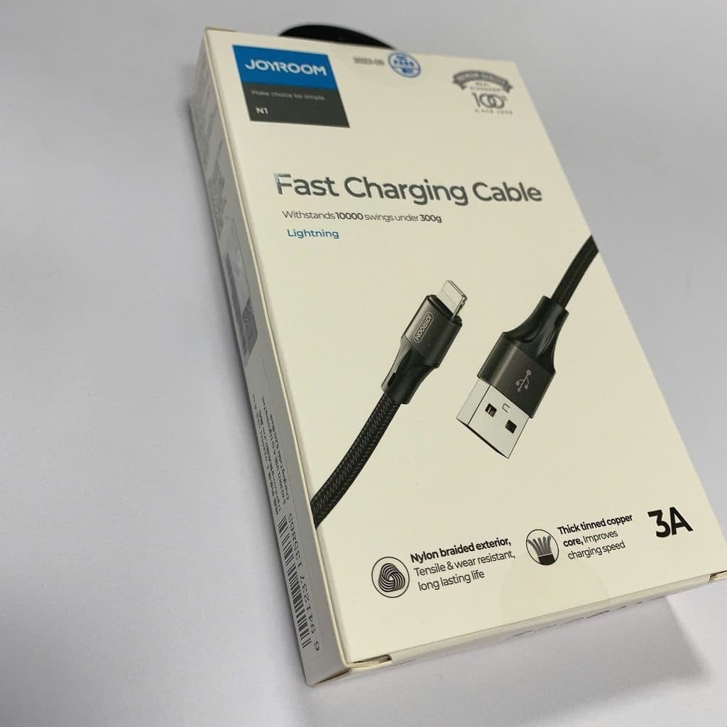 Dây cáp sạc iPhone ngắn 20cm chính hãng JOYROOM N1 SERIES (S-0230N1 - 0.2M)