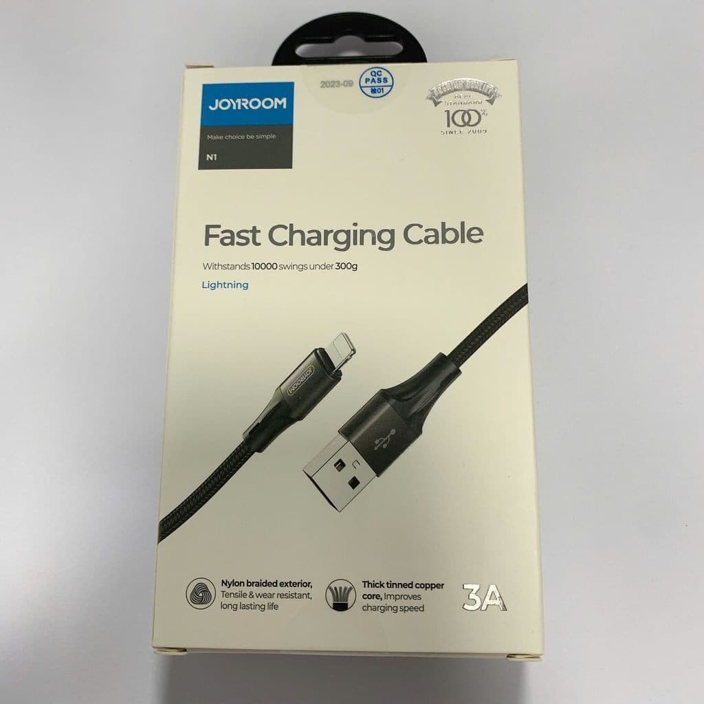 Dây cáp sạc iPhone ngắn 20cm chính hãng JOYROOM N1 SERIES (S-0230N1 - 0.2M)