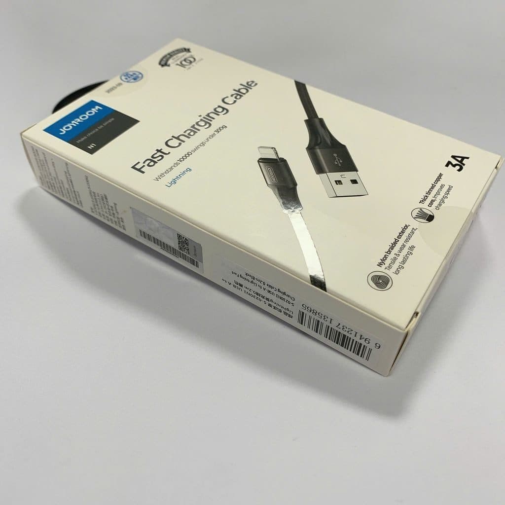 Dây cáp sạc iPhone ngắn 20cm chính hãng JOYROOM N1 SERIES (S-0230N1 - 0.2M)