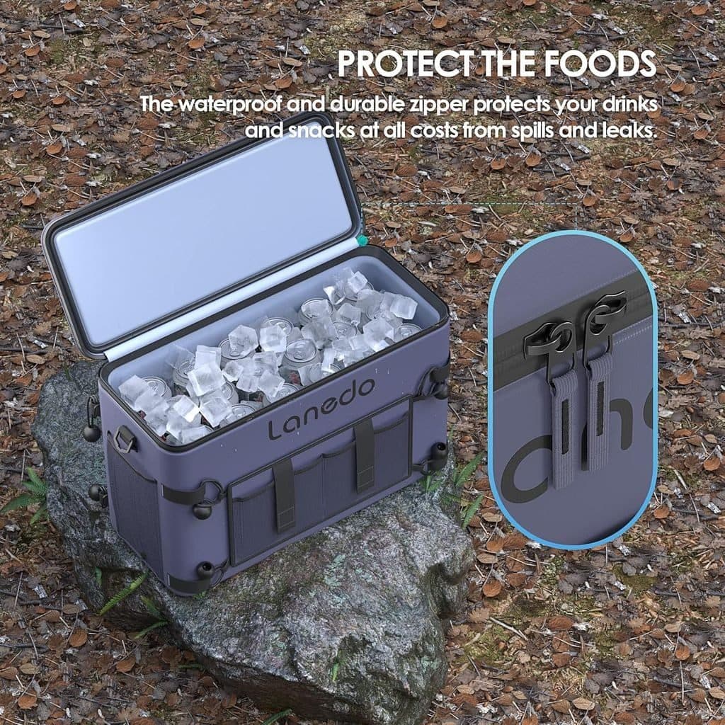 Túi đựng đồ camping, giữ nhiệt, bảo quản lạnh đồ uống hãng LANEDO COOLER (hàng Amazon)