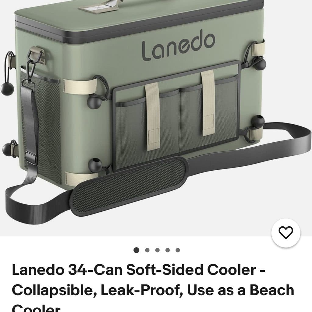 Túi đựng đồ camping, giữ nhiệt, bảo quản lạnh đồ uống hãng LANEDO COOLER (hàng Amazon)