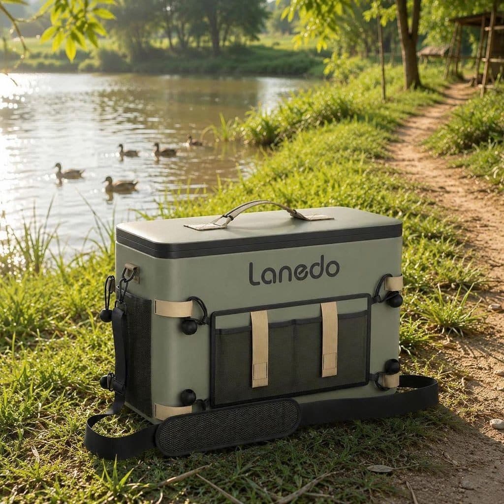Túi đựng đồ camping, giữ nhiệt, bảo quản lạnh đồ uống hãng LANEDO COOLER (hàng Amazon)