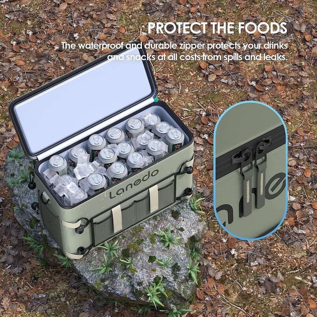 Túi đựng đồ camping, giữ nhiệt, bảo quản lạnh đồ uống hãng LANEDO COOLER (hàng Amazon)
