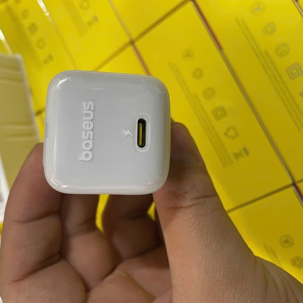 Bộ 2 củ + 2 cáp Type-C sạc nhanh Baseus GaN6 45W Type-C