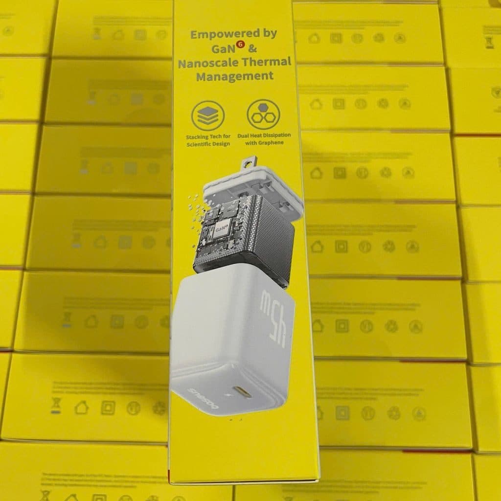 Bộ 2 củ + 2 cáp Type-C sạc nhanh Baseus GaN6 45W Type-C