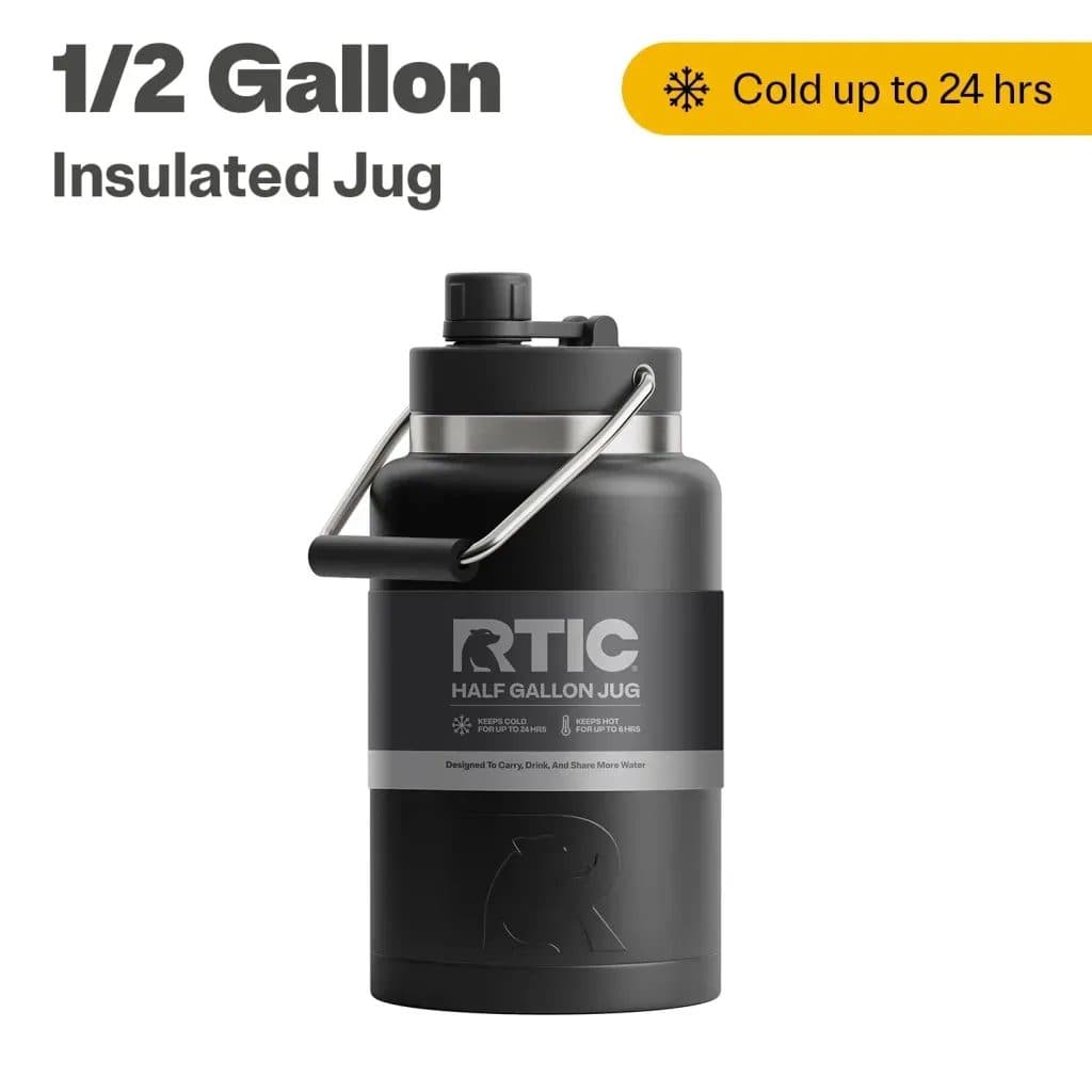 Bình Giữ Nhiệt RTIC Insulated Jug (1.8L) - Hàng Mỹ- Giữ Lạnh 24H